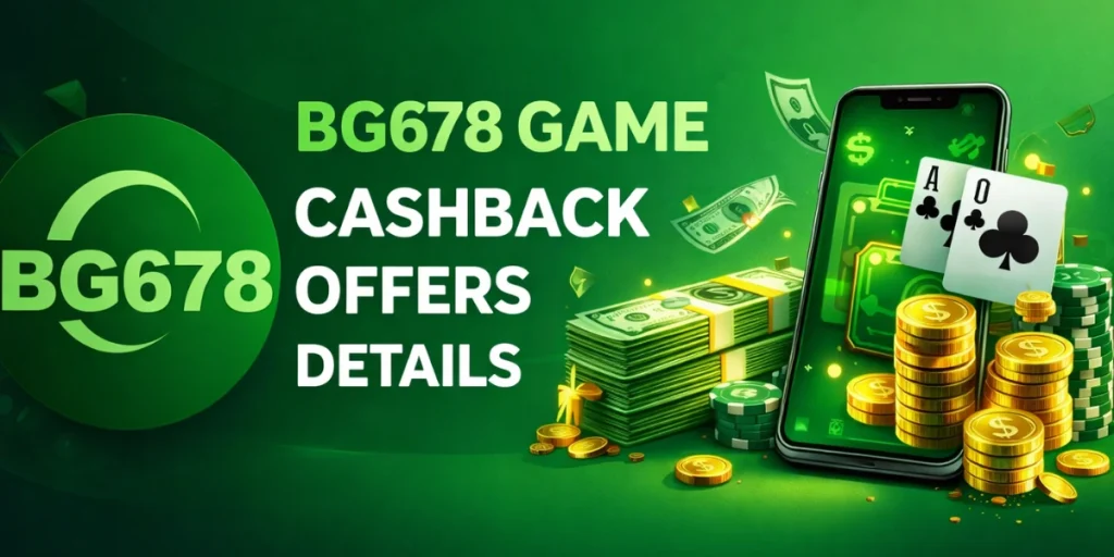 Bg678 Game Cashback Offers Details